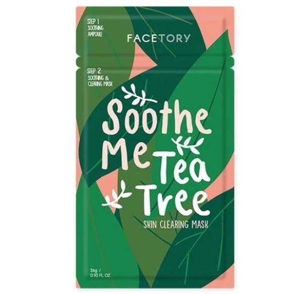 FACETORY Soothe Me Tea Tree 2-Step Sheet Mask Set - Picture 11 of 11